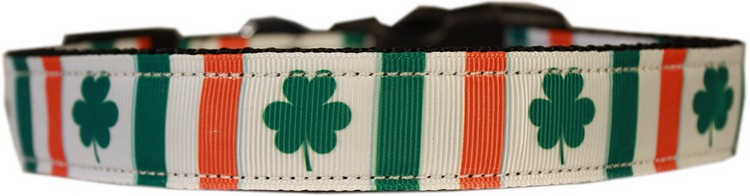 Irish Pride Nylon Dog Collar XS